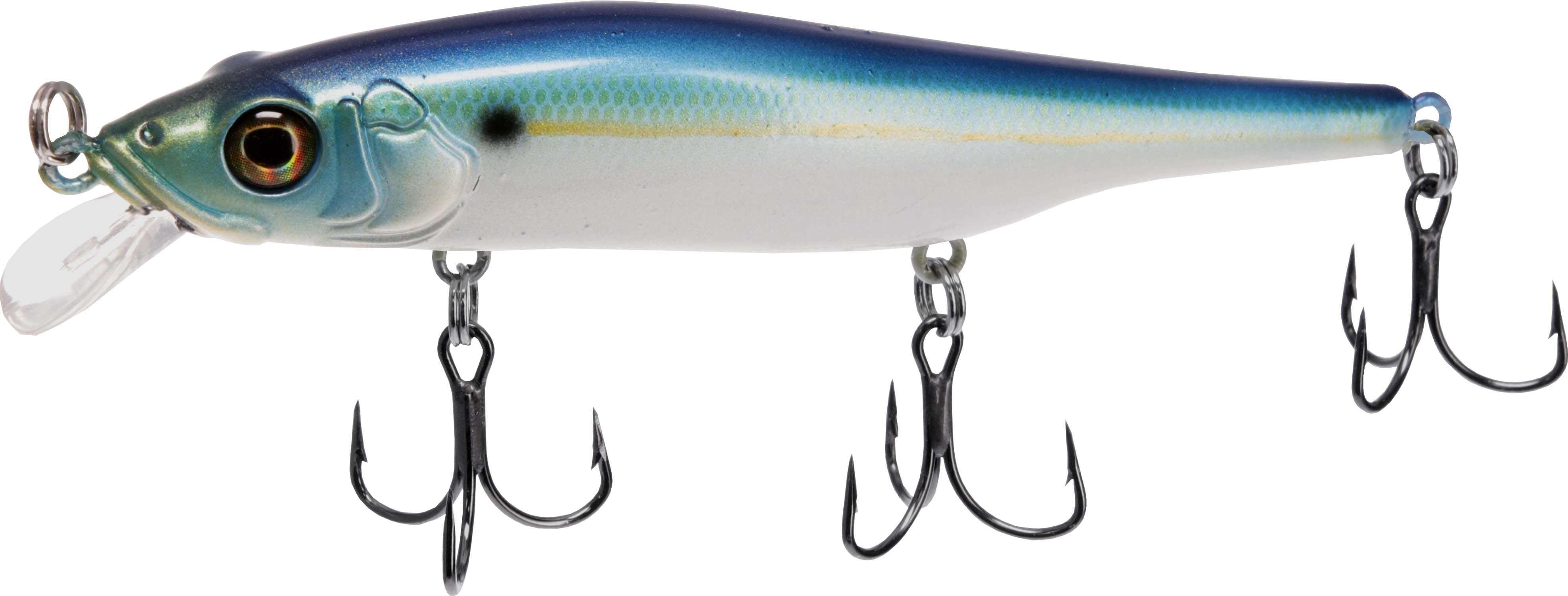 6 foot fishing lure Bill Lewis SCOPE Stik 100 Floating Jerkbait Threadfin 2.0