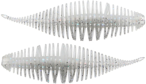 Geecrack Bellows Shad Soft Plastic Creature Bait - 3.8 Inch - Electric Shad V
