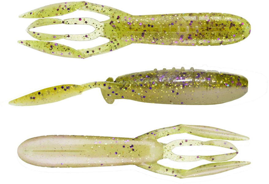 Keitech Glide Camaron 3.5" Okeechobee Craw
