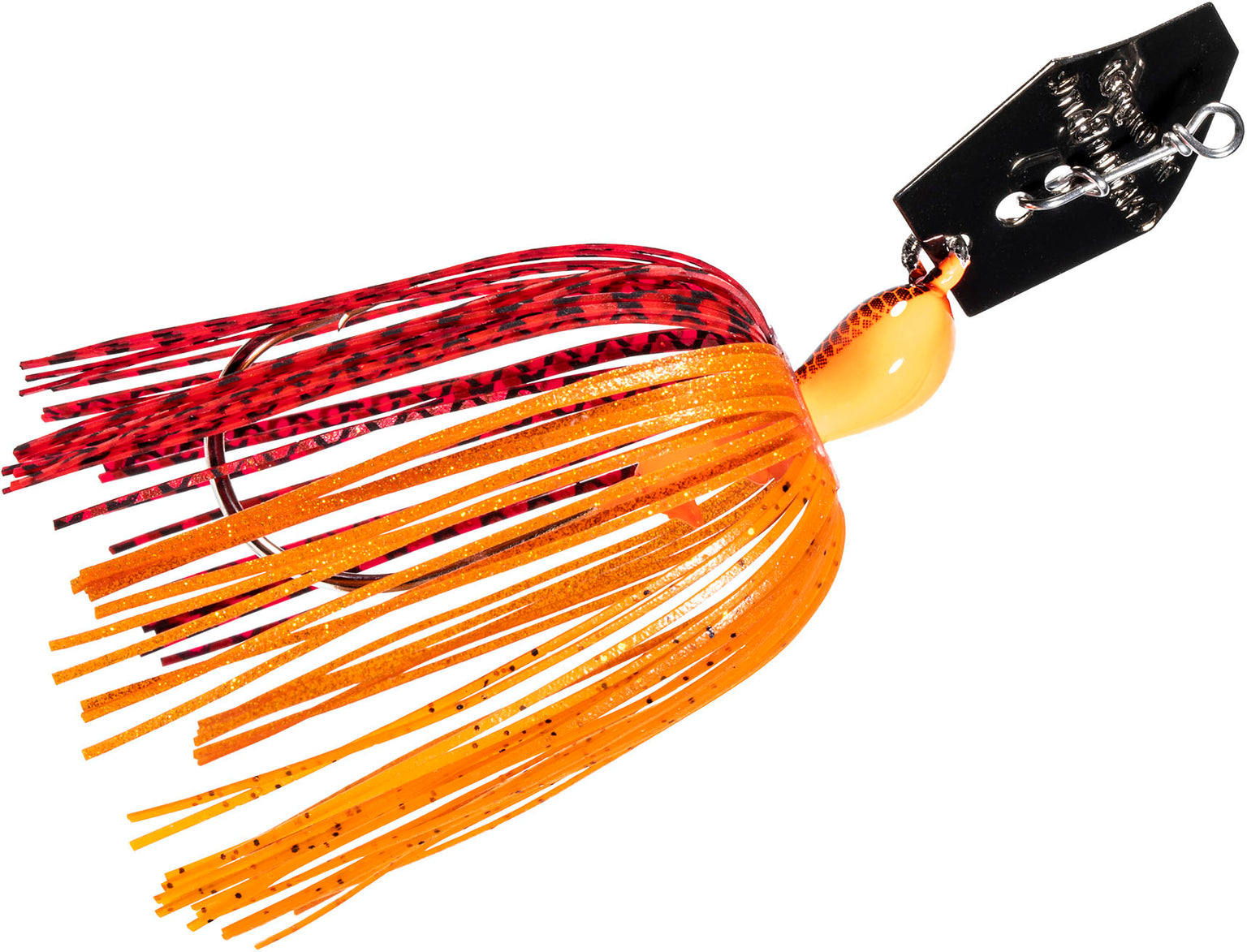 Chatterbait TEXJET BULLION: Jig Con Lama E Trailer Da 4'' - Confezione 10 Esche All'Aglio
