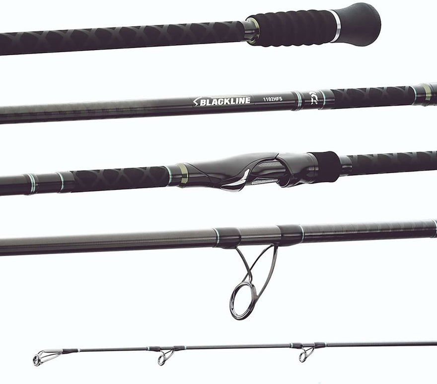 daiwa 576 fishing rod Daiwa BL1002MHFS Blackline Surf Spinning Rod
