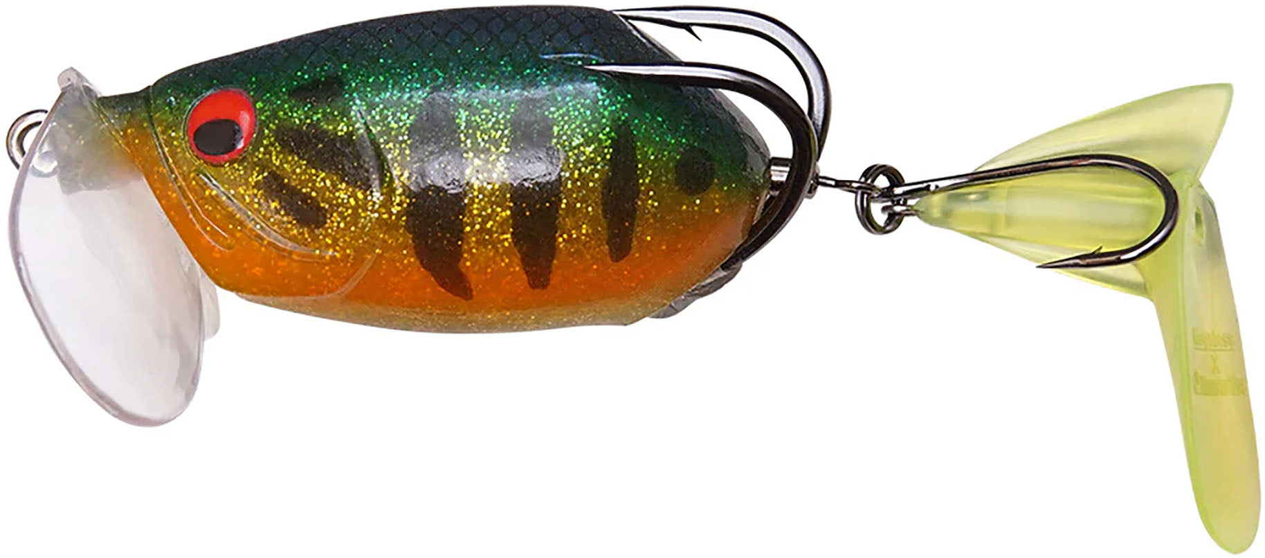 aqua bat fishing lures Megabass Frog Batra-X White Peach
