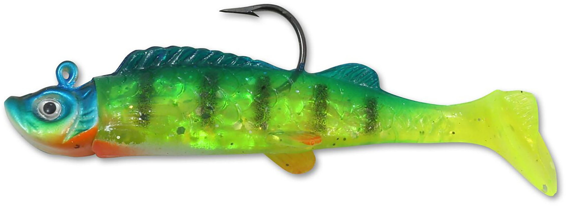 Mimic Minnow Shad 1/8 oz Swimbait by Northland Tackle Purple Wonder