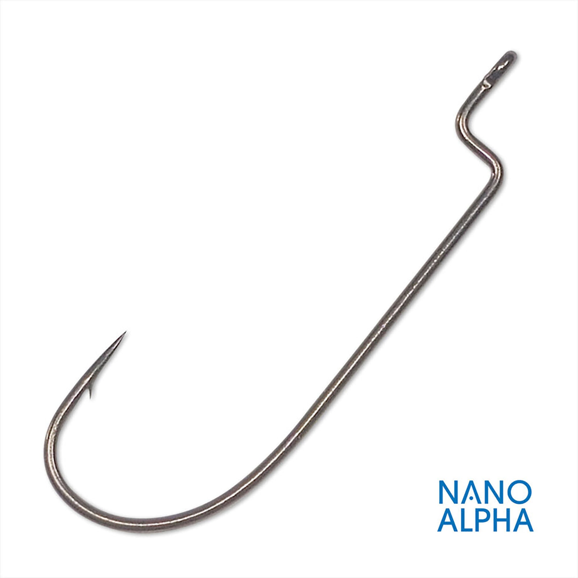 Gamakatsu Nano Alpha Offset Worm Hook 5/0 Gamakatsu Nano Alpha Offset Worm Hook 5/0