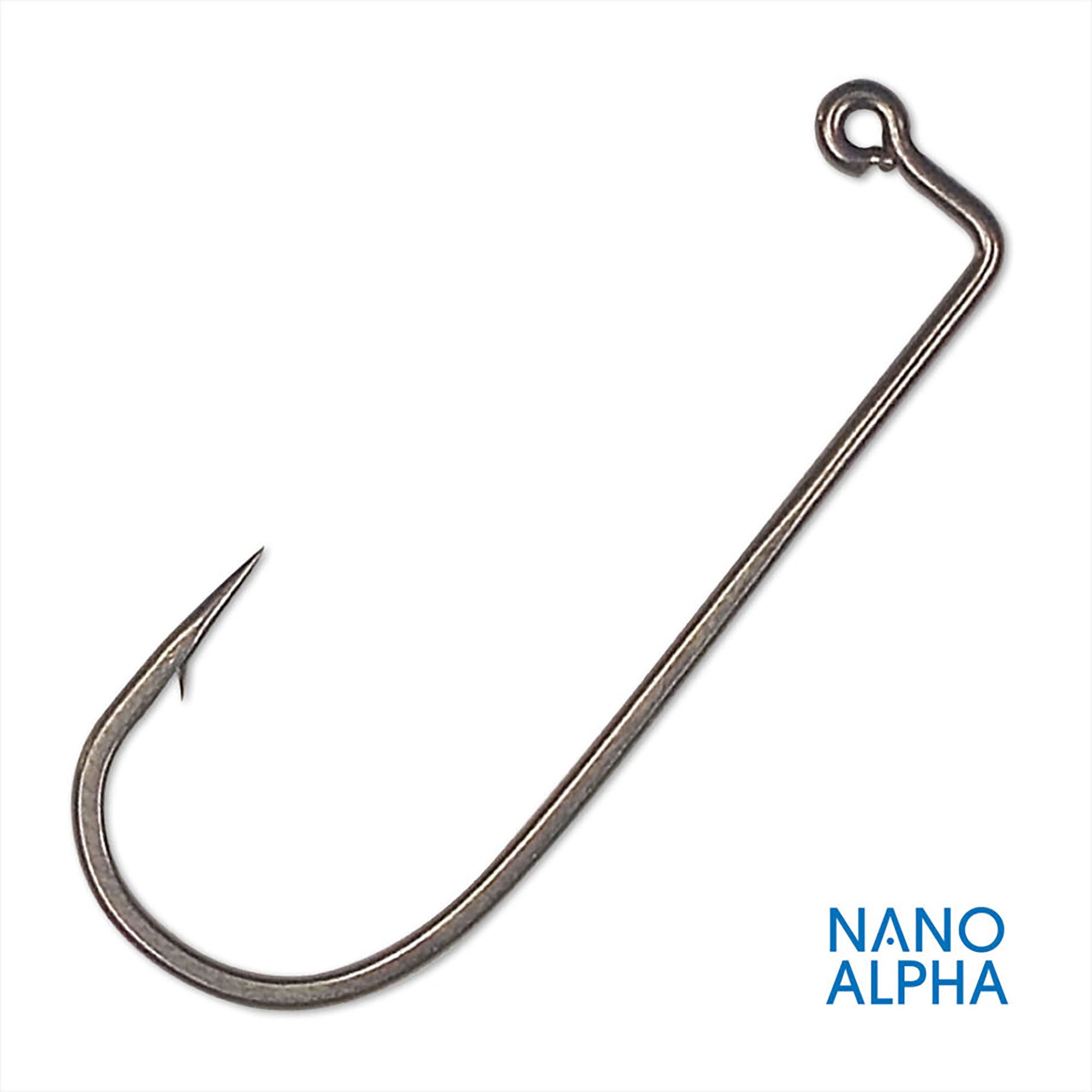 Gamakatsu Nano Alpha 90 Degree Round Bend Heavy Wire Hook 25pk #1