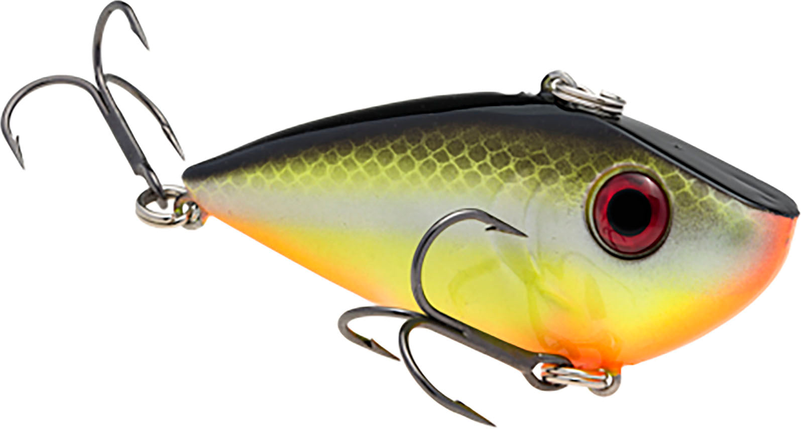 Strike King Red Eyed Shad Chartreuse Baitfish 3/8 oz REYESD38-432
