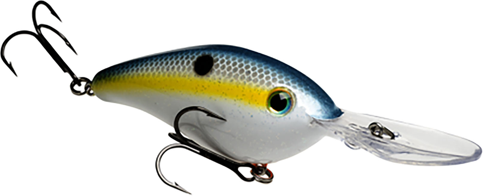 anise tube cream for fishing lures Strike King Pro Model 6XD Silent Crankbait Tennessee Shad