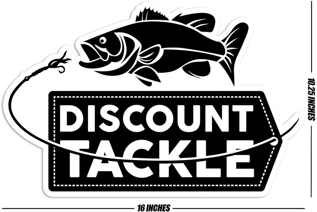 Discount Tackle Carpet Decal