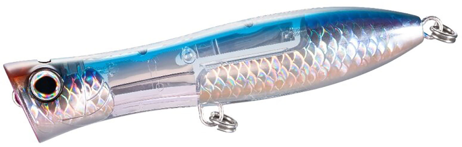Shimano Ocea Bomb Dip Flash Boost Popper Pink Back