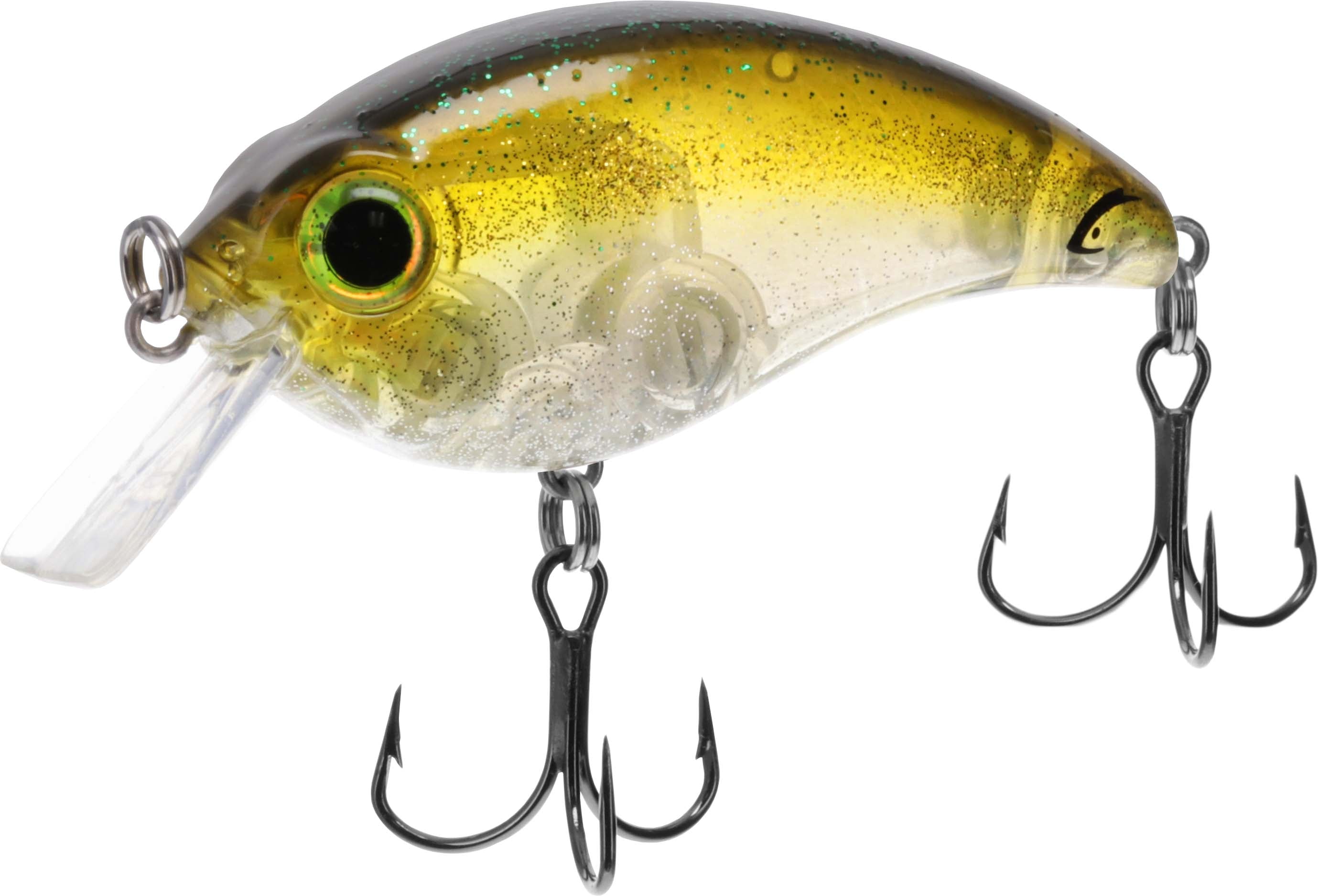 Bill Lewis ATV Squarebill Crankbait - 1.5 Inch Fishing Lure With Mustad Triple Grip Hooks For Bass