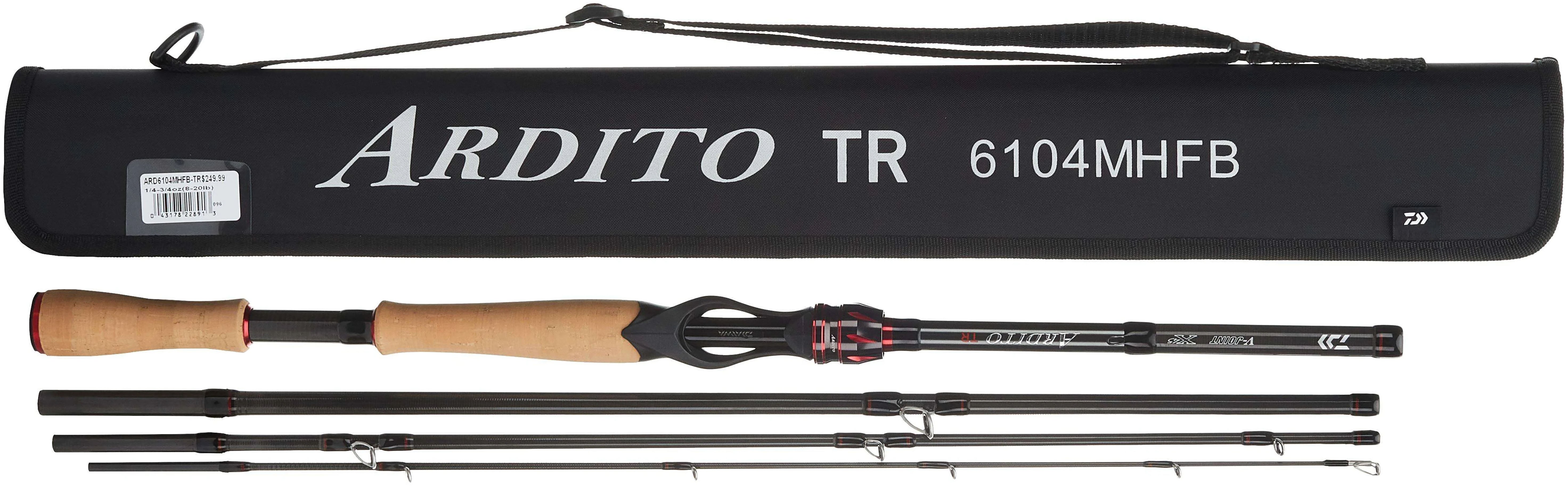 Daiwa ARD684MLFS-TR Ardito Premium Travel Spinning Rod
