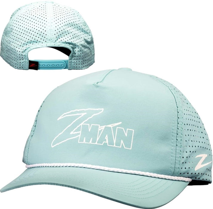 Z-Man Perforated Logo Rope Hat - Light Blue