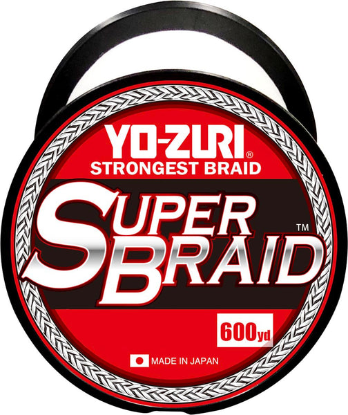 Yo-Zuri SuperBraid White - 600 Yard Spool — Discount Tackle