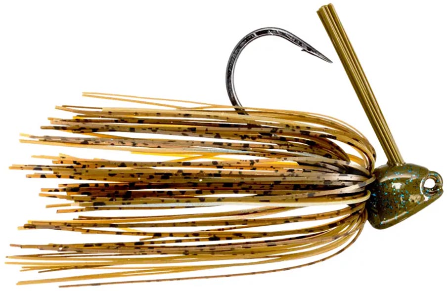 Buckeye Lures The Thump Flippin Jig, Green Pumpkin