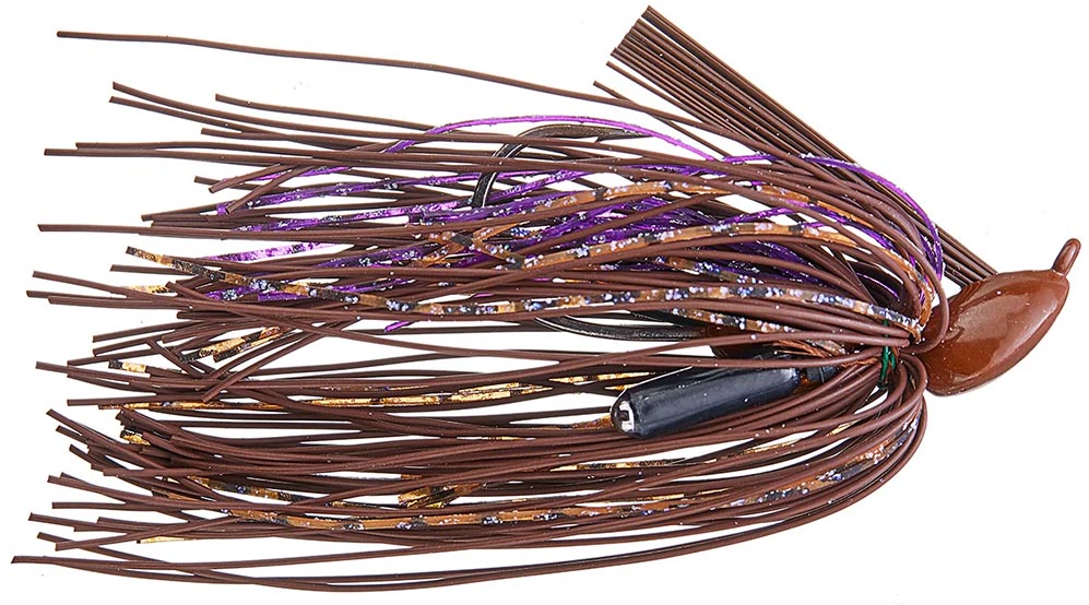 bass lures mop jig Buckeye Lures Mini Mop Jig PB&J / 3/8 oz