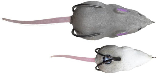 Lunkerhunt Furenzy Mouse - 2.5 Inch - Grey