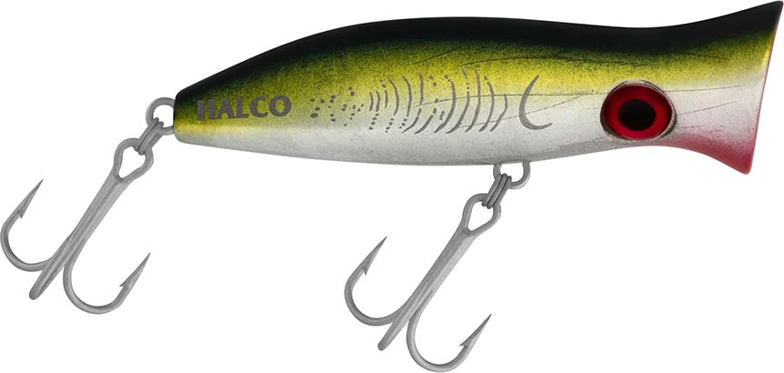 Halco Rooster Popper 80 Topwater Popper - 3.1 Inch