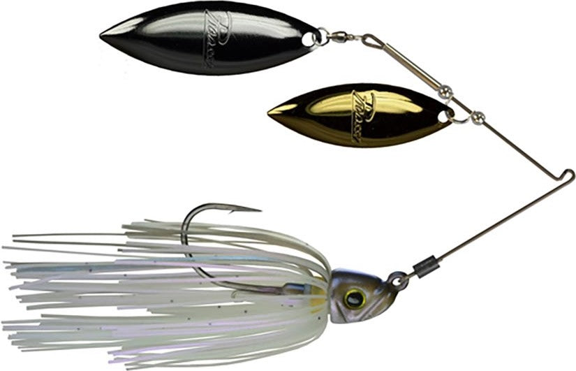 bass pro fishing lures spinnerbaits buzzbaits type 1z0uxapz1z0v4a1 Picasso Titanium Pro Double Willow Spinnerbait Blue/Red Pearl / 3/8oz