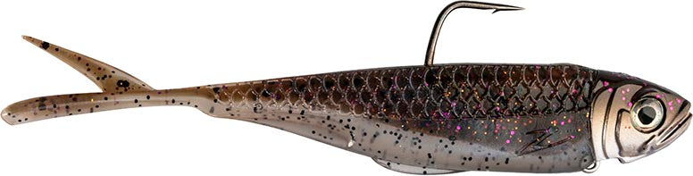 Z-Man Esca Shad Fryz 4,4 Cm – Color Pollo Elettrico – Confezione Da 8 – In ElaZtech Morbido Per Pesca