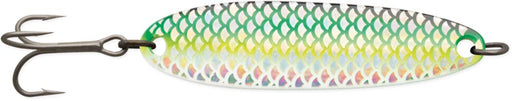 Luhr-Jensen Krocodile Spoon w/ Treble Hook - 3/4 oz - Glow Herring Aide