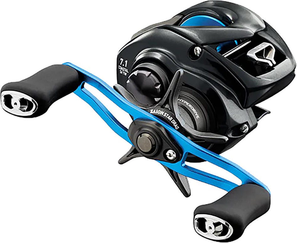 blue daiwa reel Coastal TW 200 Baitcast Our Hyper Drive Design is comprised of four key technologies Daiwa Saltist MQ reel, for