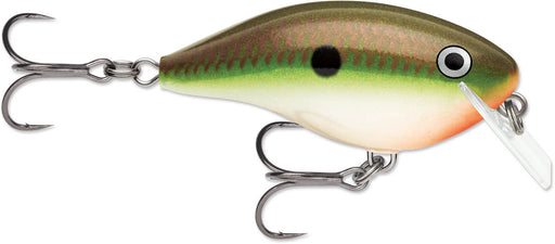 Rapala OG Big Rocco 06 Squarebill Crankbait - 2.75 Inch - Copper Green Shad