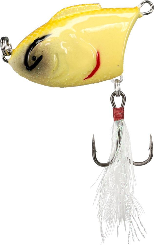 $1200 fishing lure Hawkeye Blade Bait 1 and 1/2 oz Bluegill The lure action is less splashy than a popper however the unique nose and weighting ensures long casting ability with enough surface action to entice a strike from the wary fish looking for an easy meal Smithwick Perfect 10 Rogue Jerkbait