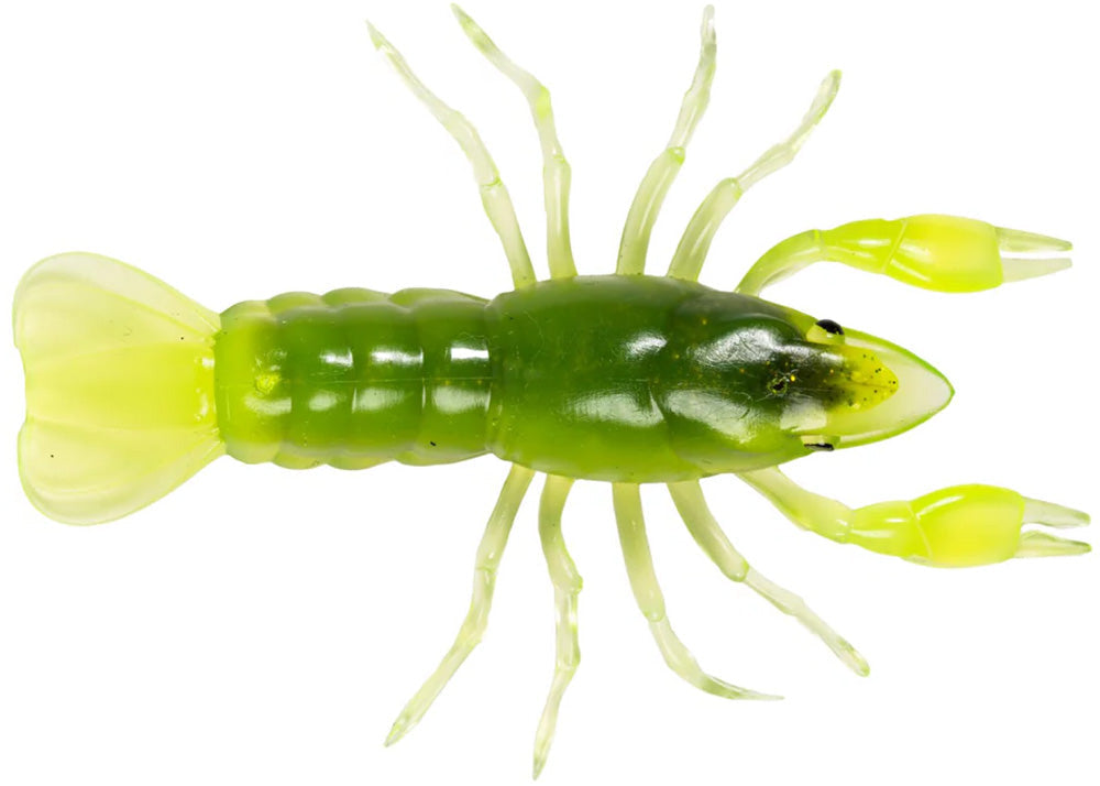 crawfish lure fishing planet LIVETARGET Unrigged Craw Yellow Pumpkin 3.8