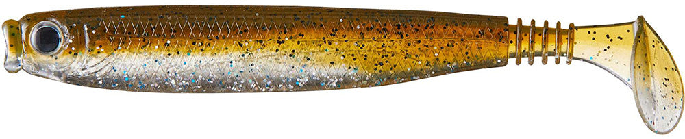 cheap soft plastic fishing lures Thin Swim CHARTREUSE SHAD / 3"