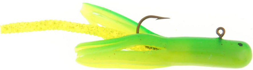 atomic teaser fishing lure Berkley PowerBait Pre-Rigged Atomic Teasers, 1/32oz, Auralite Glow