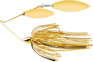 War Eagle Double Willow Gold Frame Spinnerbait - 1/2 oz