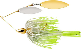 War Eagle Double Willow Gold Frame Spinnerbait - 1/2 oz