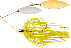 War Eagle Double Willow Gold Frame Spinnerbait - 1/2 oz