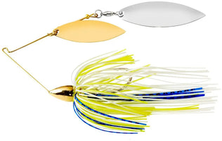 War Eagle Double Willow Gold Frame Spinnerbait - 1/2 oz