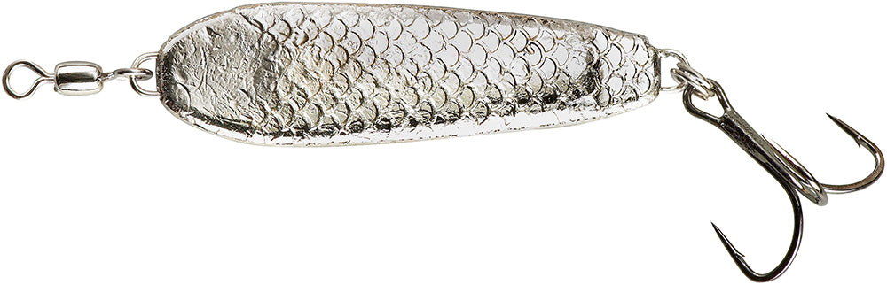 best white fish vertical jig lures War Eagle Jiggin Spoon White / 7/8 oz