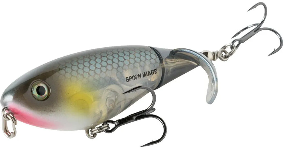 epic fishing co trolling lure heads Mo Head Chugger Medium 11" Orange Paua Shell / Lure Only With a 30 Viking Heads Finesse Heads -
