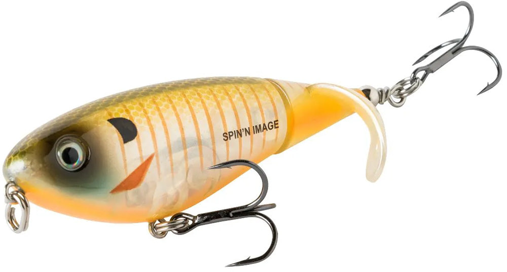 2 belly weight 5 hook prop bait Heddon Spin'n Image
