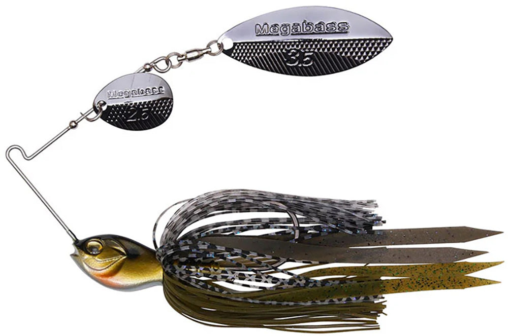 Megabass SV-3 Colorado Willow Slow Roll Spinnerbait