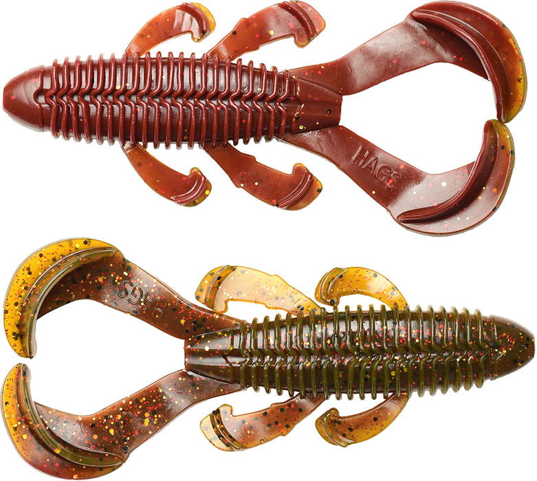 Hag's Baits Cheat Code Craw - 3.4 Inch
