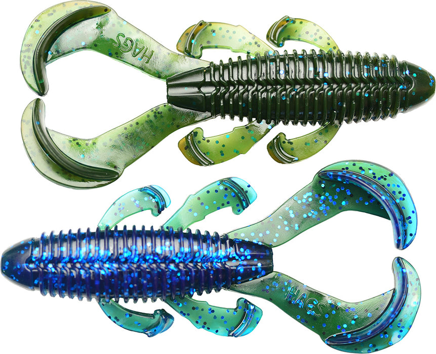 Hag's Baits Cheat Code Craw - 3.4 Inch
