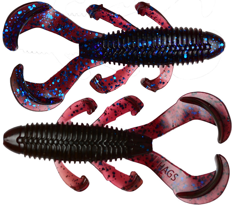 Hag's Baits Cheat Code Craw - 3.4 Inch