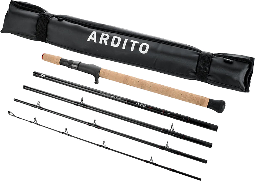 Daiwa Ardito Muskie Travel Casting Rods - 5 Piece — Discount Tackle