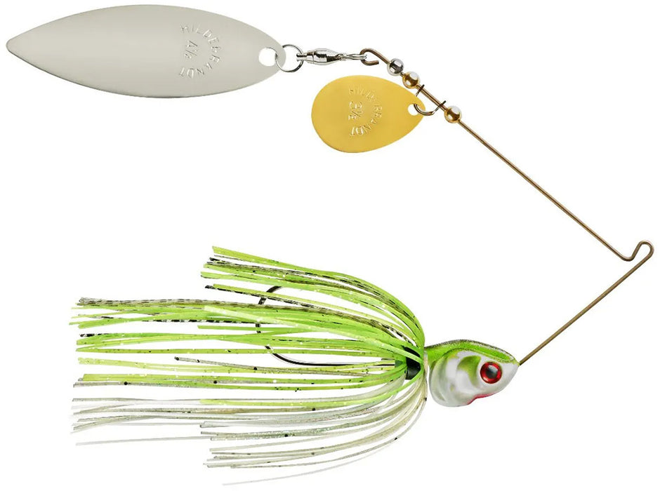 Booyah Covert Series Tandem Colorado Willow Spinnerbait - 3/8 oz