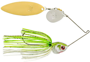 Booyah Covert Series Tandem Colorado Willow Spinnerbait - 3/8 oz