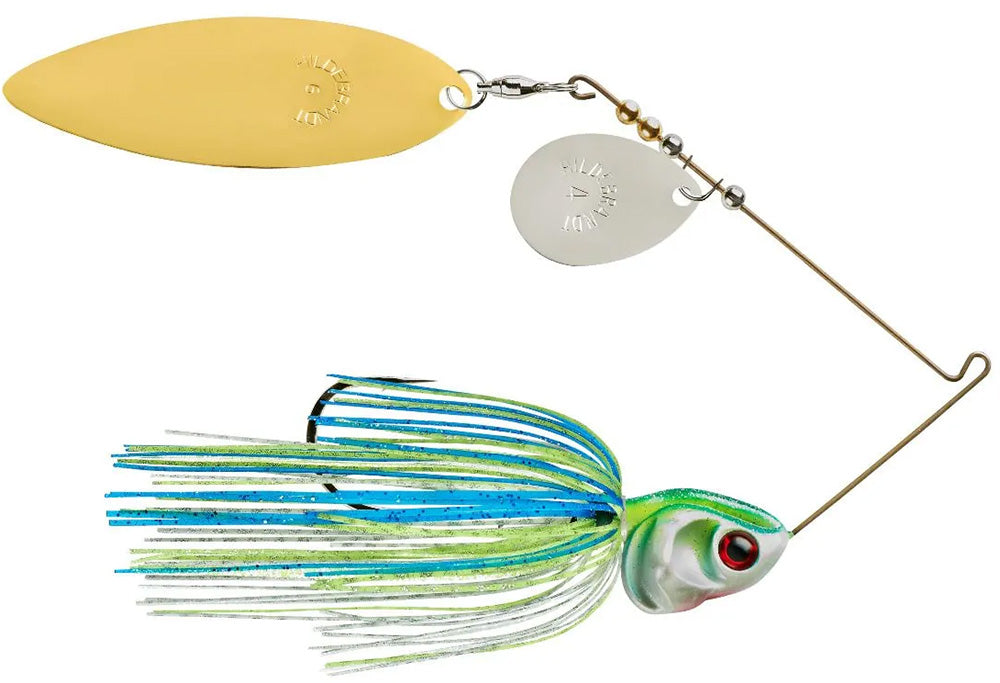 Booyah Covert Series Tandem Colorado Willow Spinnerbait - 3/8 oz