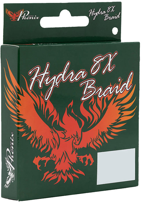 Phenix Hydra 8X Braided Line Standard Spools - Low-Vis Moss Green