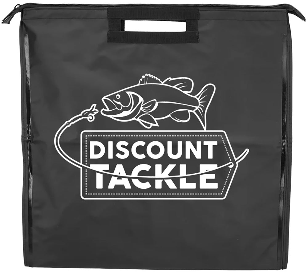 Discount Tackle x Accu-Cull Tournament Weigh-IN Bag w/ Mesh Liner Black