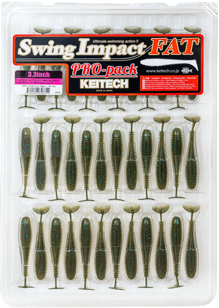 Keitech Swing Impact Fat Pro Pack Sight Flash 3.3