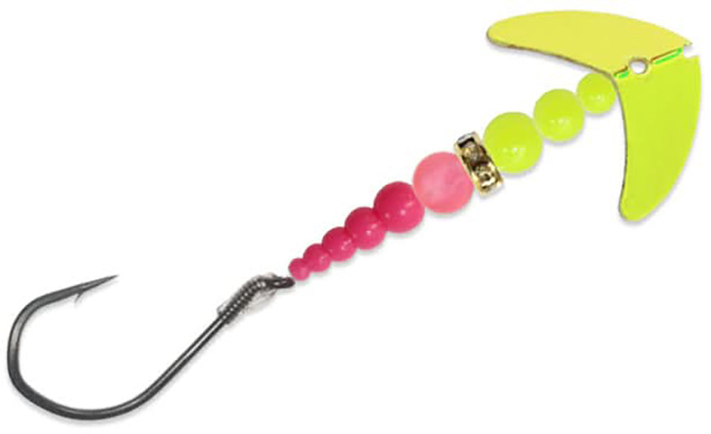 Wedding Ring Salmon Tech 3.5 UV Lemon Lime/Yellow Chartruese/Pink/Hot Pink / 1.5