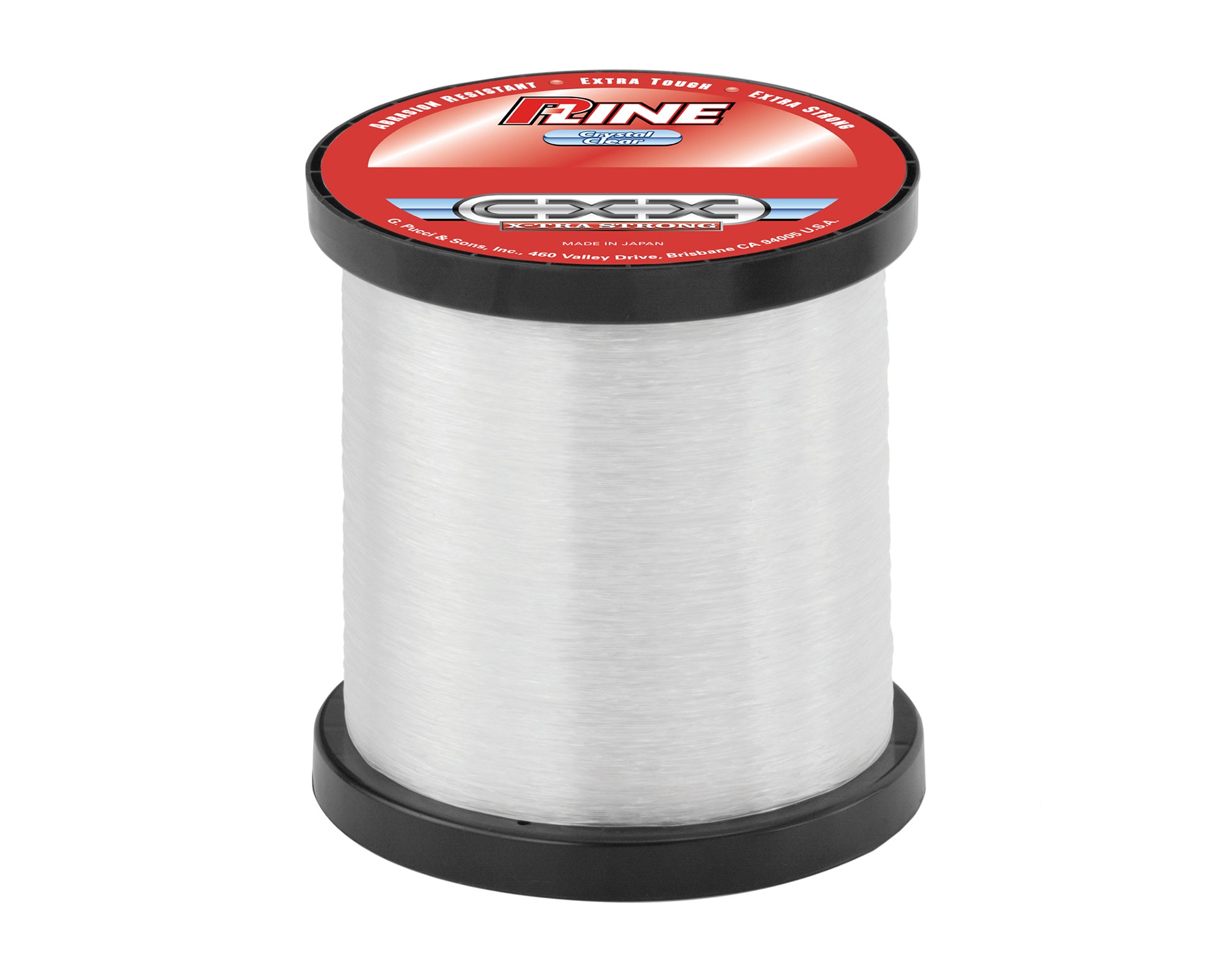 clear fishing pole P-Line CXX Crystal Clear X-Tra Strong Fishing Line 17 pound